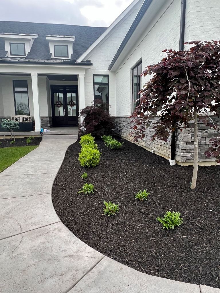 Garden Mulch Beds
