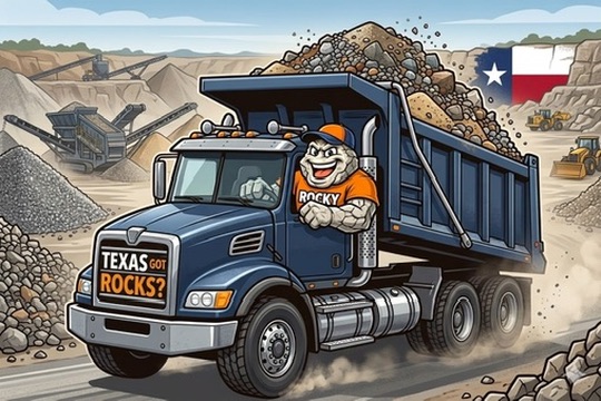 Texas Got Rocks — Rocky delivering rock and gravel